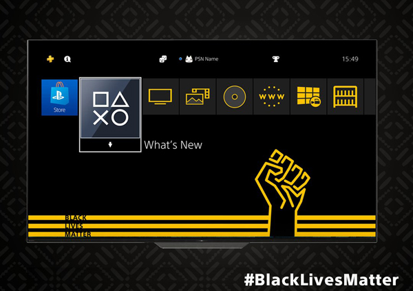 תומכים ב-Black Lives Matter. צילום: סוני