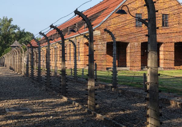 אם פייסבוק נלחמת כמו שצריך בהכחשת שואה? היא טוענת שכן, הליגה נגד השמצה מצאה שלא. צילום אילוסטרציה של מחנה אושוויץ: BigStock