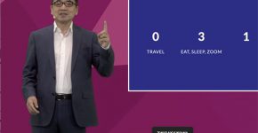 אריק יואן, מייסד ומנכ"ל זום. צילום מסך