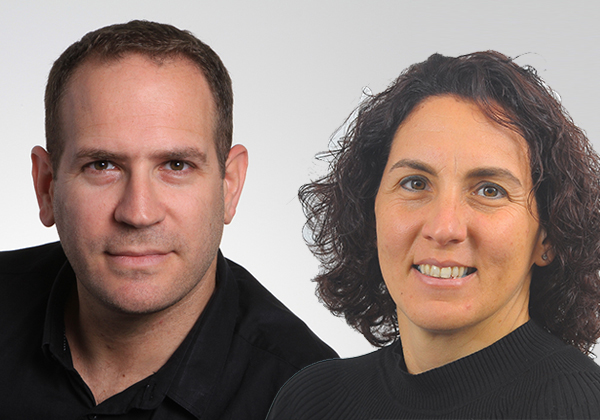 מימין: דנה זיכלינסקי, מנמ"רית משגב (צילום: יח"צ), ומשה הורביץ, סמנכ"ל פרויקטים ופתרונות משולבים ב-Y-tech (צילום: אסנת קרסננסקי)