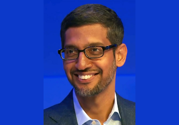 הציג את הפיתוח. סונדר פיצ'אי, מנכ"ל גוגל. צילום: מתוך ויקיפדיה