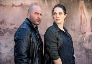 מרינה מקסימילאן בלומין וליאור רז, כוכבי פאודה. צילום: יח"צ