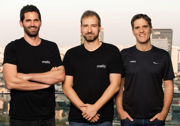 מייסדי מליו: מימין - אילן אטיאס, מתן בר וזיו פז. צילום: מיכאל טומרקין