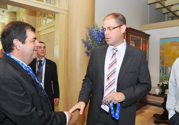 עם מנכ"ל נס, רביב צולר. צילום: קובי קנטור ז"ל