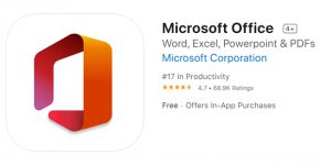 אפליקציית Office ל-iPad
