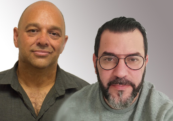 מימין: שי נחמני וחואן רובר, מטריקס. צילומים: יח"צ והדר צדקה חזן, בהתאמה