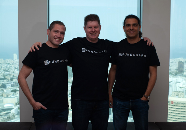 מקימי החברה: מימין יניב זכריה, מנהל הטכנולוגיות, ליאור יוגב, מנכ"ל, ואורי כץ, סגן נשיא למחקר ופיתוח. צילום: יח"צ