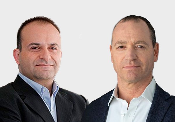 מימין: רונן יהושע, מנכ"ל מורפיסק, ויואב צרויה, שותף כללי ב-JVP. צילום: יח"צ