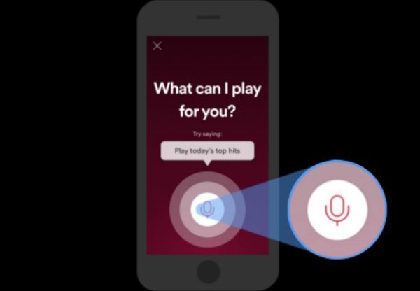 "היי ספוטיפיי". הסיוע הקולי החכם החדש של פלטפורמת הזרמת המוזיקה. איור: ספוטיפיי