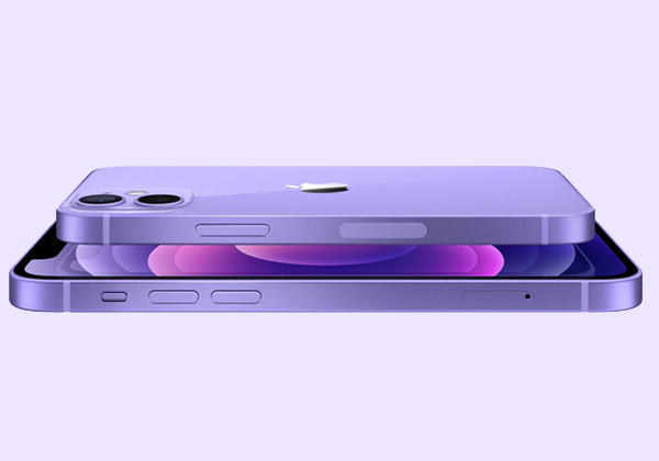 חדש: iPhone 12 סגול אביבי. צילום מסך