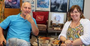 זוהר שיינין, מייסדת משותפת ומנר"רית (CRO), וארי גולדפרב, מנכ"ל, חברת קנדו. צילום: פלי הנמר