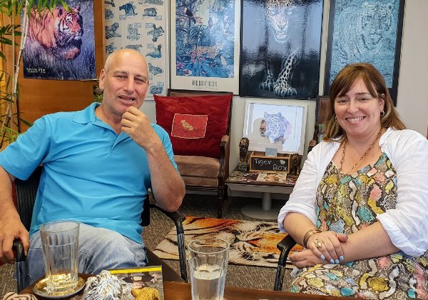 זוהר שיינין, מייסדת משותפת ומנר"רית (CRO), וארי גולדפרב, מנכ"ל, חברת קנדו. צילום: פלי הנמר