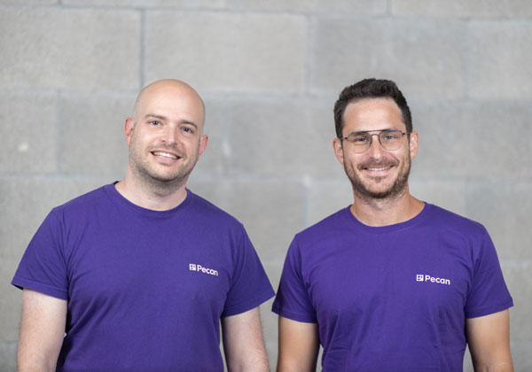 מייסדי פקאן: ד"ר זוהר ברונפמן, מנכ"ל החברה, וד"ר נועם ברזיס, סמנכ"ל הטכנולוגיות שלה. צילום: אבישי ליפנר