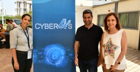 מימין: מתי צויג, אריאל חובב ואסנת לוי מגירא. צילום: מדור עתיד מבטיח, חיל הטכנולוגיה והאחזקה