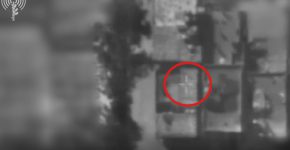 תקיפת אתר של מחלקת הסייבר במודיעין הצבאי של חמאס. צילום: דובר צה"ל