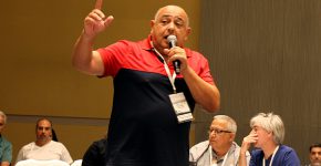 יוסי רודריק, מנכ"ל קבוצת UCL, במפגש פורום C3 בדובאי. צילום: יניב פאר