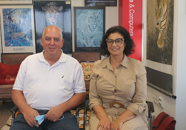 מימין: דלית שוורץ ויותם ארז, מייסדי טוודו.