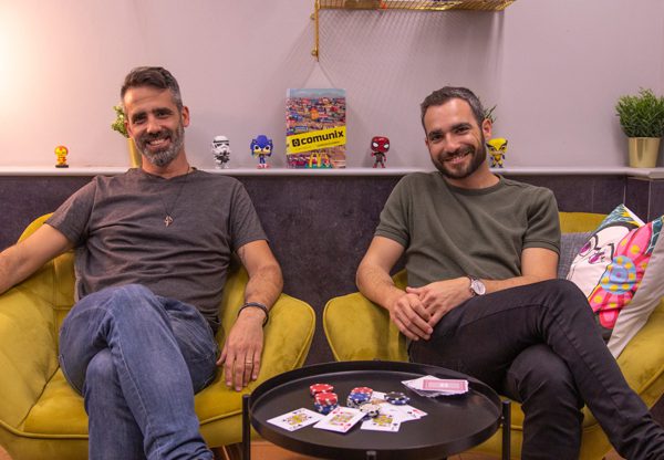 המייסדים של קומיוניקס. מימין: אור בן שמעון ועידן שריקי. צילום: אור קן תור