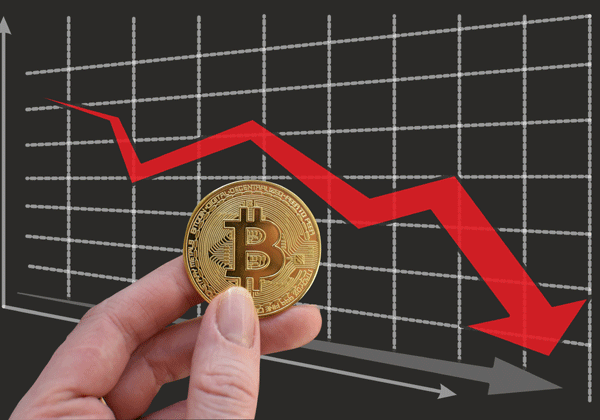 אדום בוהק. ביטקוין. מקור: BigStock