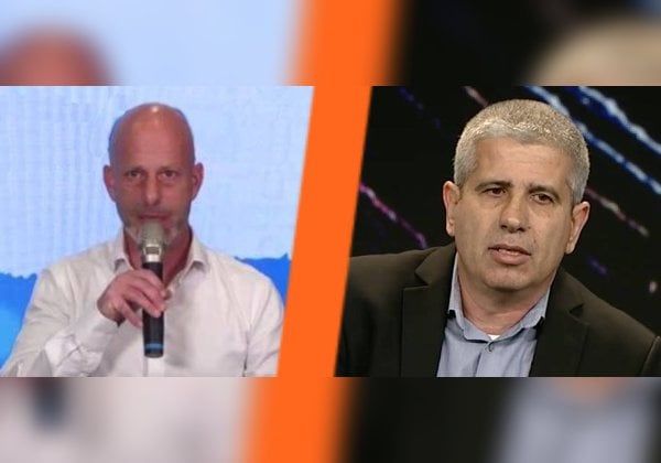 מימין: זיו רוקח, מנהל מכירות אזורי בכיר, גיגמון; ניר בר-אלי, מנכ"ל, קומסק הפצה. צילום: יח"צ