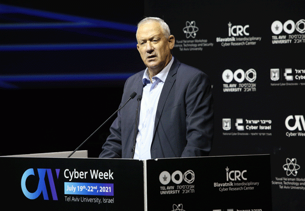 שר הביטחון, בני גנץ.