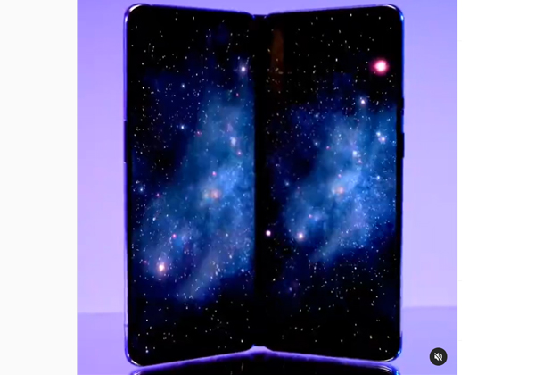 טלפון מתקפל? ממש לא בטוח. המכשיר החדש של וואן פלוס. צילום מסך