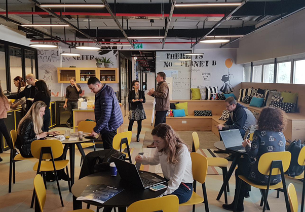 מעבדת החדשנות סיטיזון בפארק עתידים תל אביב. צילום: יח"צ