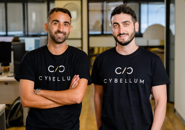 מייסדי סייבלום. מימין: סלבה ברונפן ומיכאל אנגלסטר. צילום: יח"צ