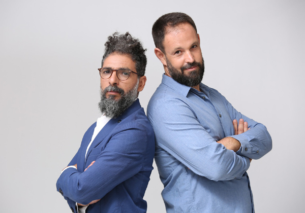 סאבו טיילור דיאב ויובל וינרב, מייסדים שותפים בקריסטל8. צילום: אלה פאוסט