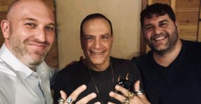 מימין: יוסי מלמד, פלי הנמר ורועי אייזנמן. צילום עצמי