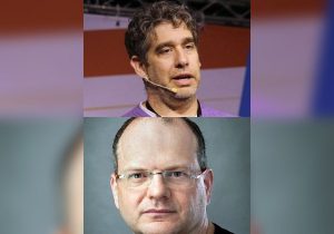 התחרו עד ש-צוק ניצח. ניר צוק וגיל שוויד.