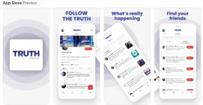 Truth Social. צילום מסך.