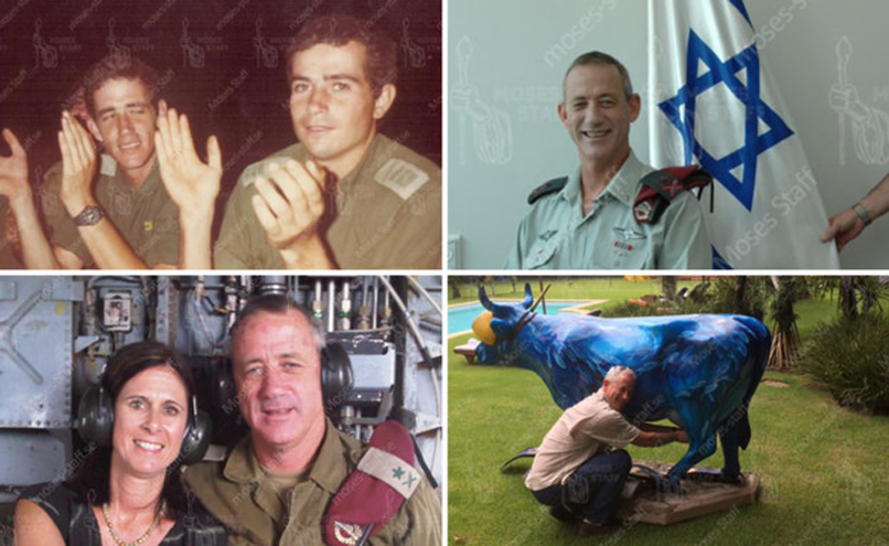 תמונות של גנץ ואחרים שפורסמו על ידי ההאקרים