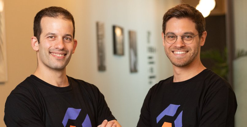 מייסדי ולוסיטי. מימין לשמאל: טל קין, מנכ"ל; קובי מאירסון, CTO.