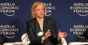 מועמדת לתפקיד שגרירת ארה"ב בקניה. מג ויטמן, באירוע World Economic Forum, בשנת 2016.