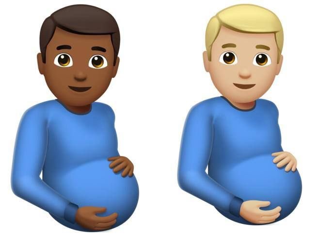 גבר בהריון? אימוג'י חדש בדרך ל-iPhone.