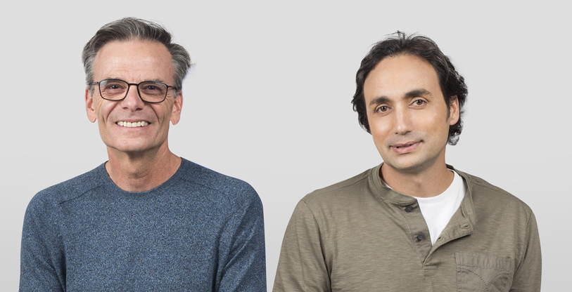 מימין: דוד בן אבי, סמנכ"ל טכנולוגיות, ויאיר נחמד, שותף מייסד ומנכ"ל - נאייקס.