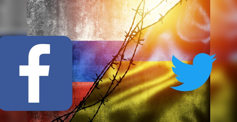 מלחמת רוסיה-אוקראינה גולשת גם אליהן. מטא וטוויטר. עיבוד ממוחשב כאילוסטרציה.