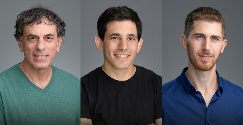 מייסדי קלאסיק. מימין: ניר מינרבי, מנכ"ל,  אמיר נוה, סמנכ"ל מוצר, ויהודה נוה, הטכנולוג הראשי.