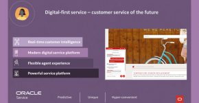 הדור הבא של שירות לקוחות. Digital-first של אורקל.