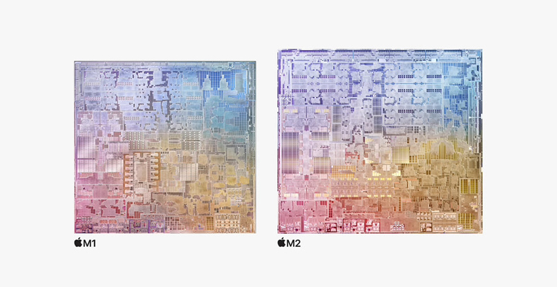 ה-M2 מול קודמו, ה-M1.