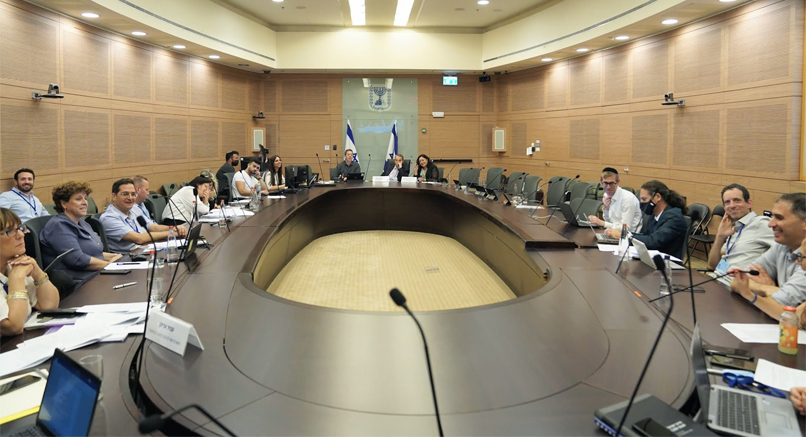 ועדת החוקה בישיבתה.