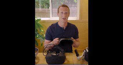 מארק צוקרברג מציג את עתיד משקפי המציאות המדומה של מטא.