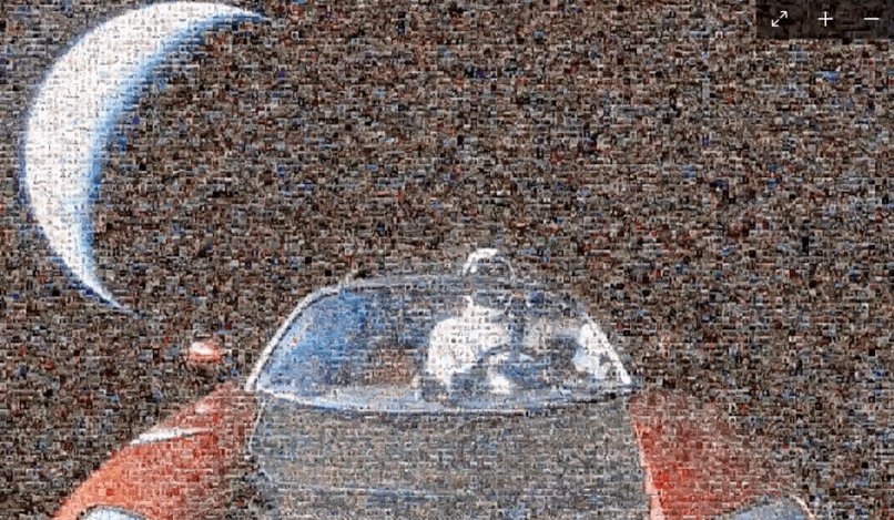 התמונה שטסלה תעלה לחלל.