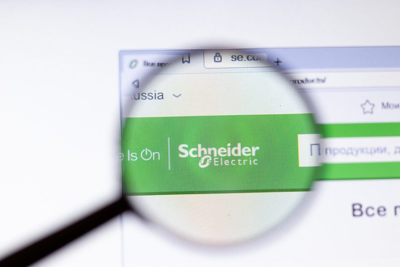נפגעה בסייבר. שניידר אלקטריק.