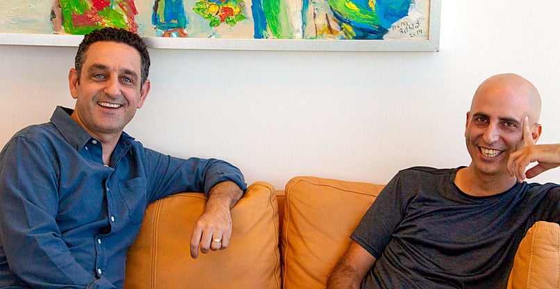 מימין: עומר קורן, ממייסדי ומנכ"ל ווביקס, וסער רם, סמנכ"ל בוואן ומנכ"ל טלדור יועצים.