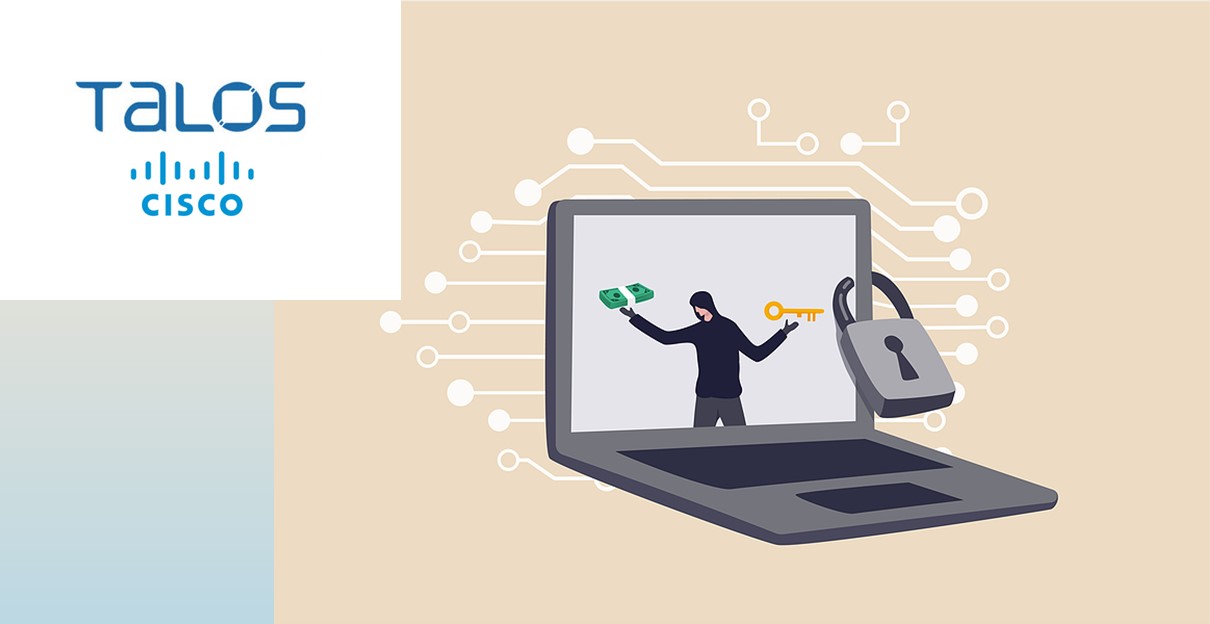 נפגעה מכופרה. טאלוס של סיסקו. עיבוד ממוחשב כאילוסטרציה.