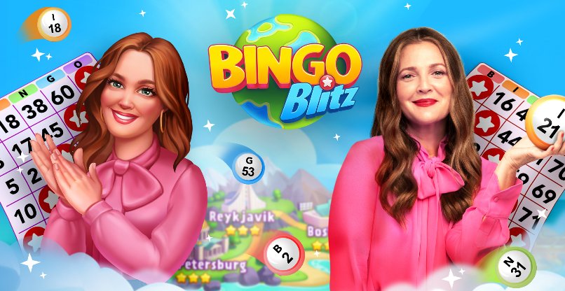 הפכה לדמות בבינגו בליץ. דרו ברימור.