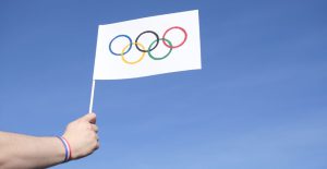 הדגל האולימפי.