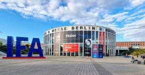 הכניסה הראשית לתערוכת IFA 2022 בברלין.